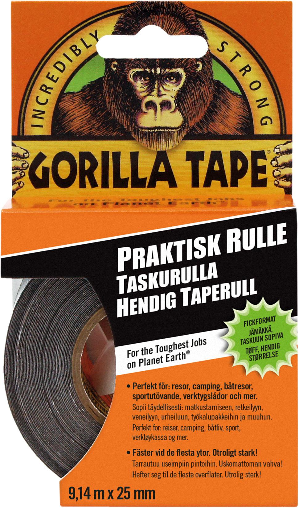Tape Gorilla Praktisk. 9,14 m x 25 mm