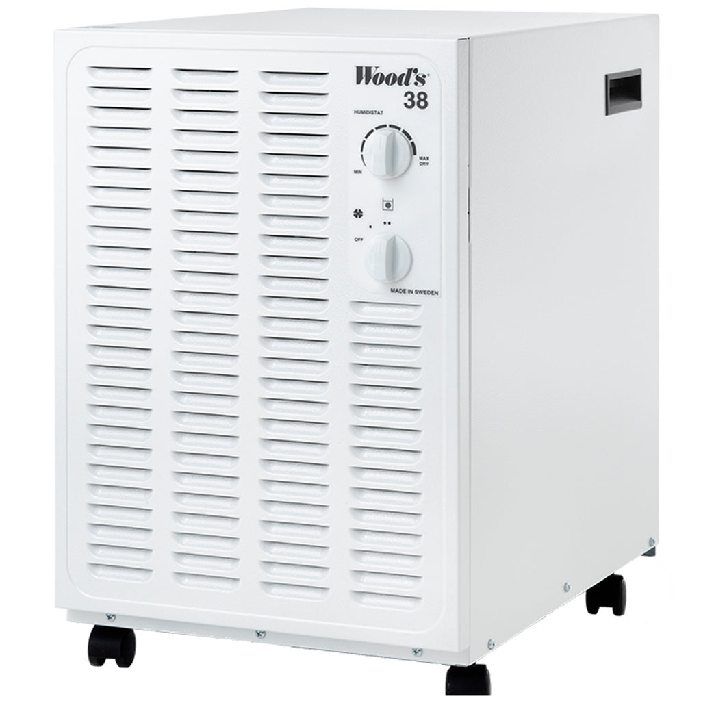 Wood's Avfuktare SW38FW SV Tillverk. Vit