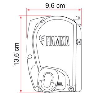 Fiamma laatikkomarkiisi F45s Deep Black. 260 x 200 cm.