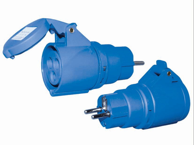 Adapteri 230V. Schuko – CEE.
