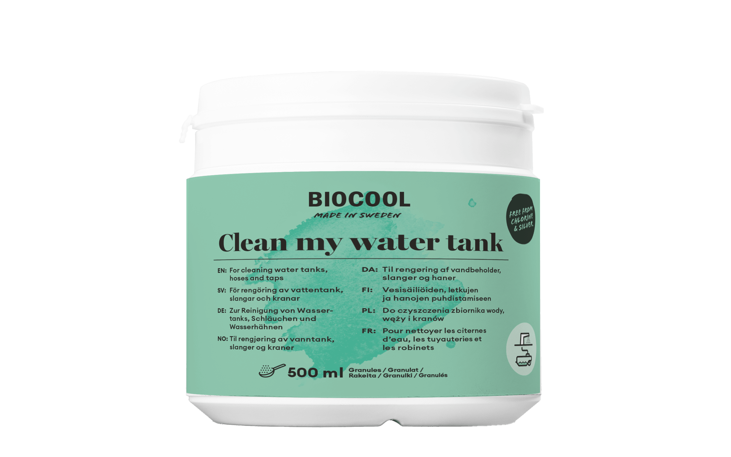 BIOCOOL CLEAN MY WATER TANK – RAKEISTETTU