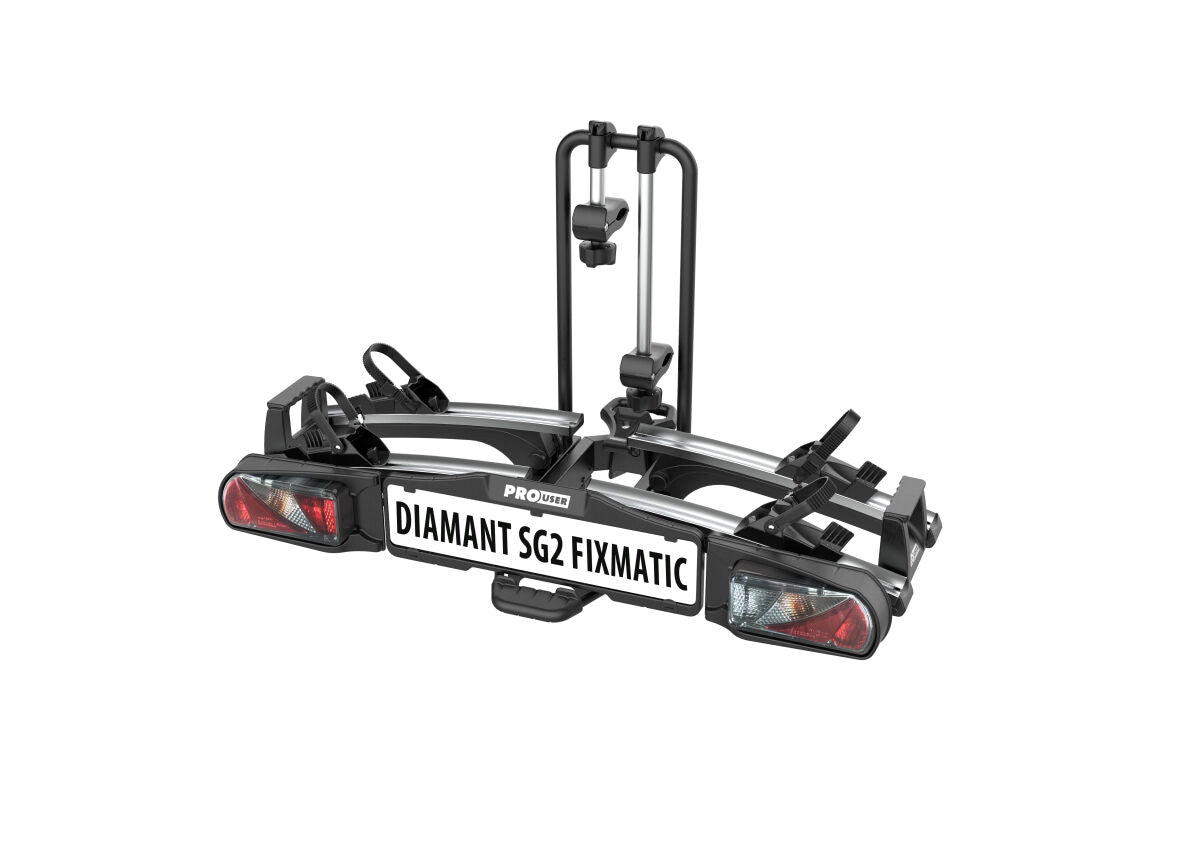 *DEMO*PROUSER CYKELHÅLLARE DIAMANT SG2 FIXMATIC.