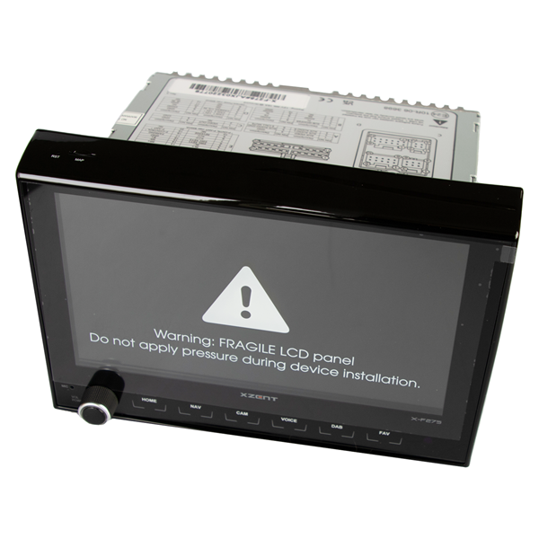 *DEMO*MULTIMEDIAENHET X-F275 XZENT. 2-DIN DUCATO