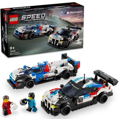 Speed Champions - BMW M4 GT3 och BMW M Hybrid V8 racerbilar 76922