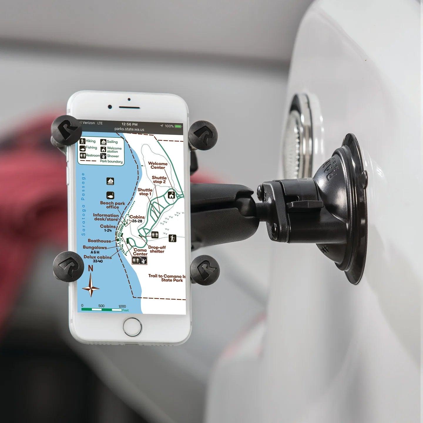 RAM® X-Grip® Phone Mount with RAM® Twist-Lock™ Suction Cup