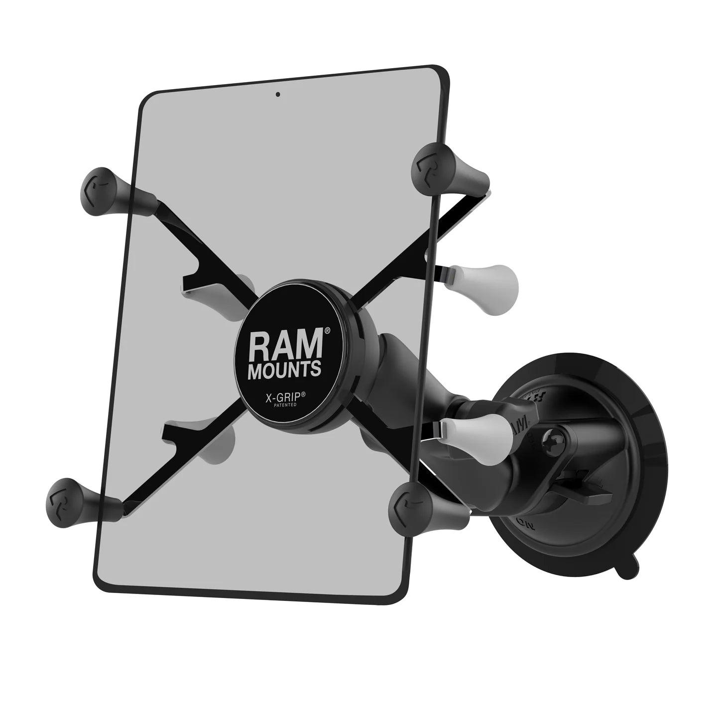 RAM ® X-Grip ® ja RAM ® Twist-Lock ™ -imukuppikiinnitys 7"-8" tableteille