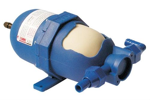 Dränkpump Reich 10-18W. Kapacitet 10 liter/min. Ø 43 mm. Tryck 0,5 bar.