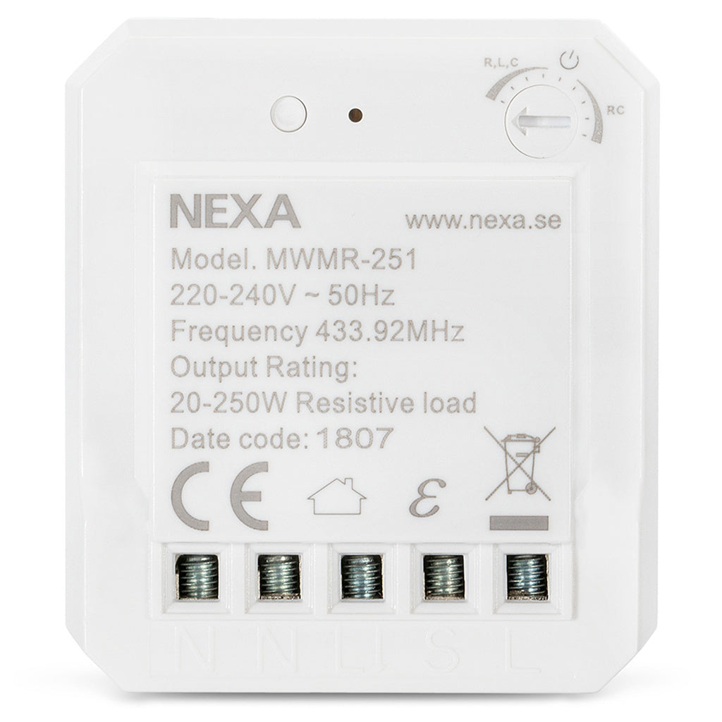 Nexa MWMR-251 Dosdimmer för strömbr