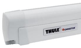 Thule/Omnistor 8000 6,03x2,75 m, väri 32, valkoinen laatikko kammen kanssa, paino 55,4 kg