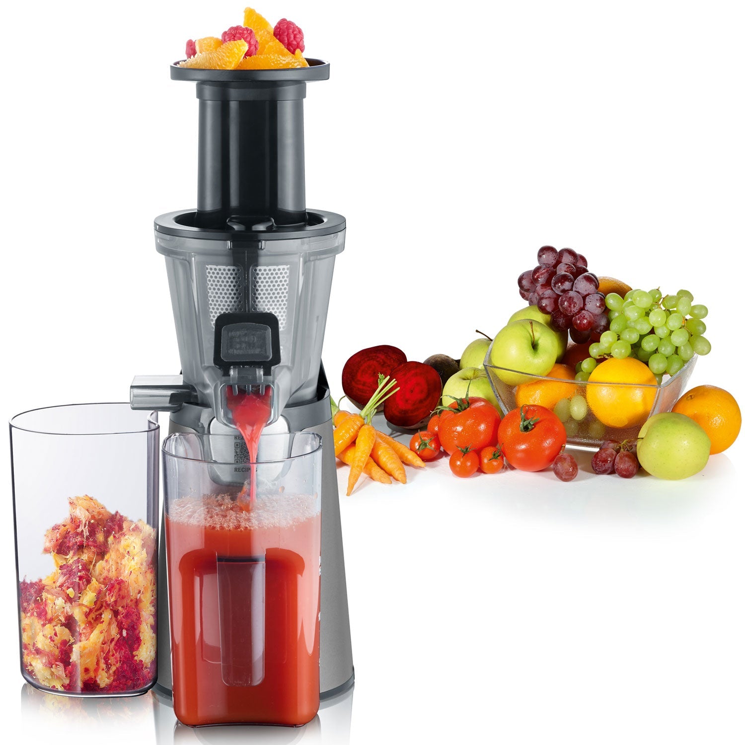 Severin Slow Juicer Stående, sorbet funktion, ES3571