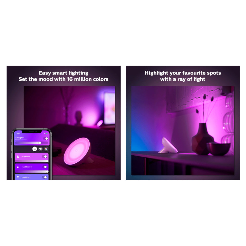 Philips hue Bloom Color Bordslampa Svart