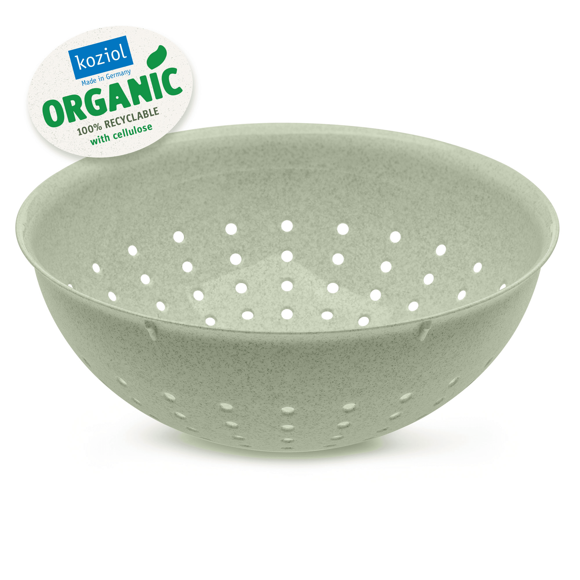 Colander Koziol Palsby M. Luomuvihreä.