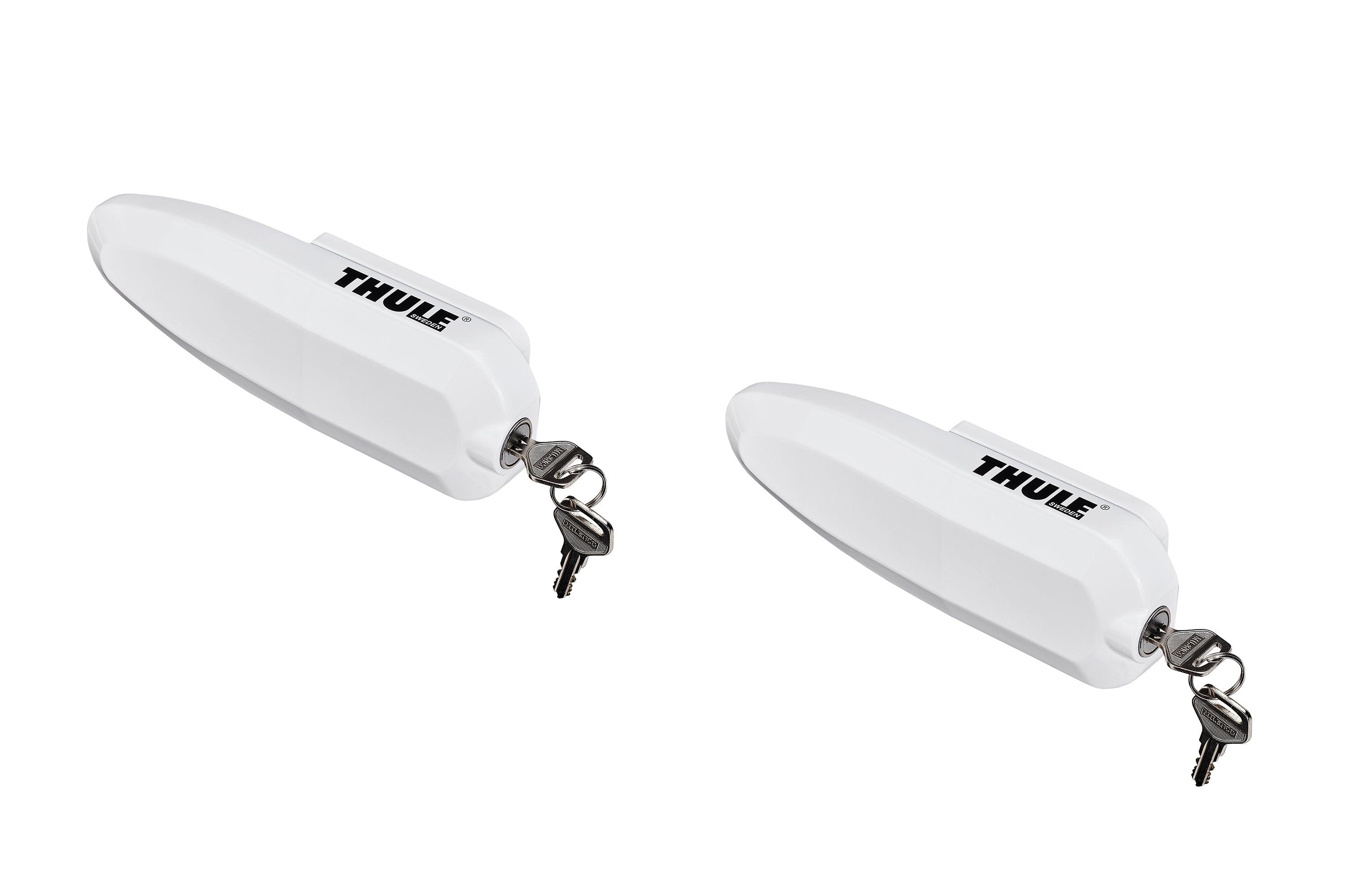 Thule Universallås. Vit. 2-pack.