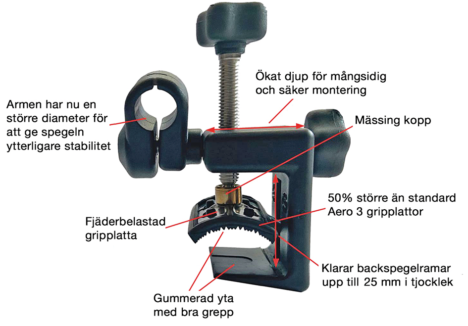 Backspegel Milenco Grand Aero Platinum.