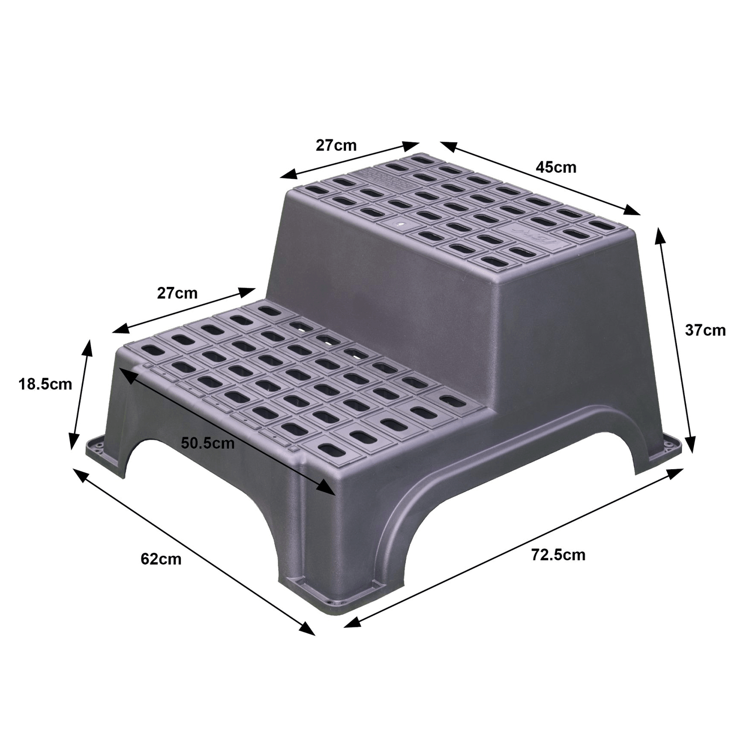 Fotsteg MGI Double 610 x 710 mm