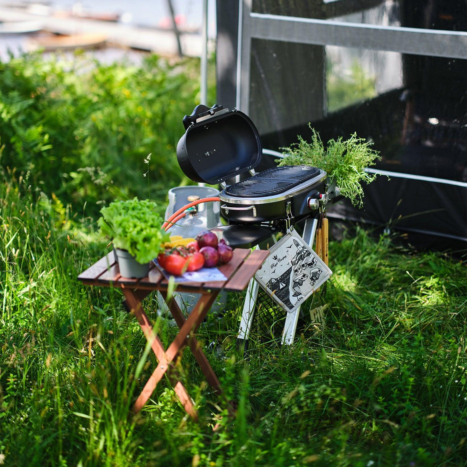 Gasolgrill med ben Royal Camping