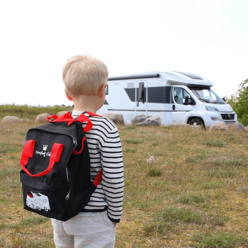 * Laukku "matkailuauto" Camping Kidz.