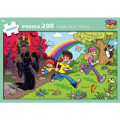 Pussel 200 bitar Yumi & Tomu