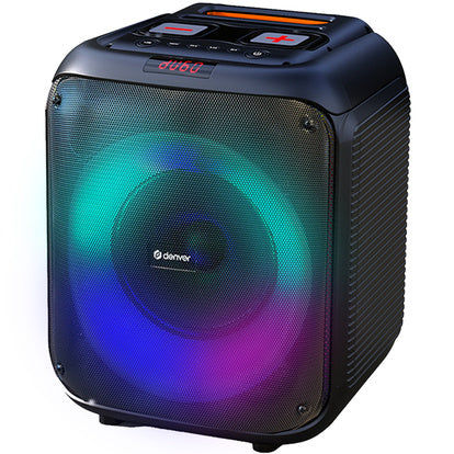 Högtalare 8" woofer LED-ljus Bluetooth BPS-250