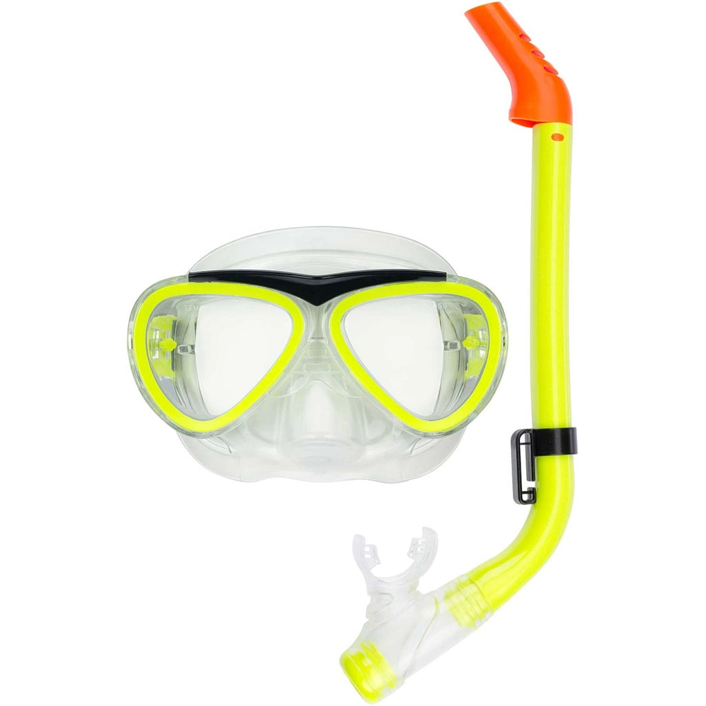 Snorkelset Junior Gul