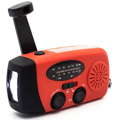 Vevradio Solcell Lampa SCR-2005