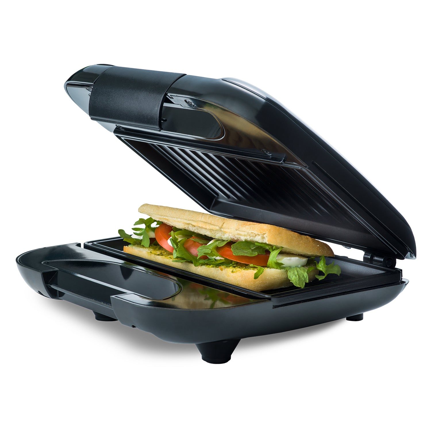 Smörgåsgrill Multi 22x12cm 750W SG110 Svart