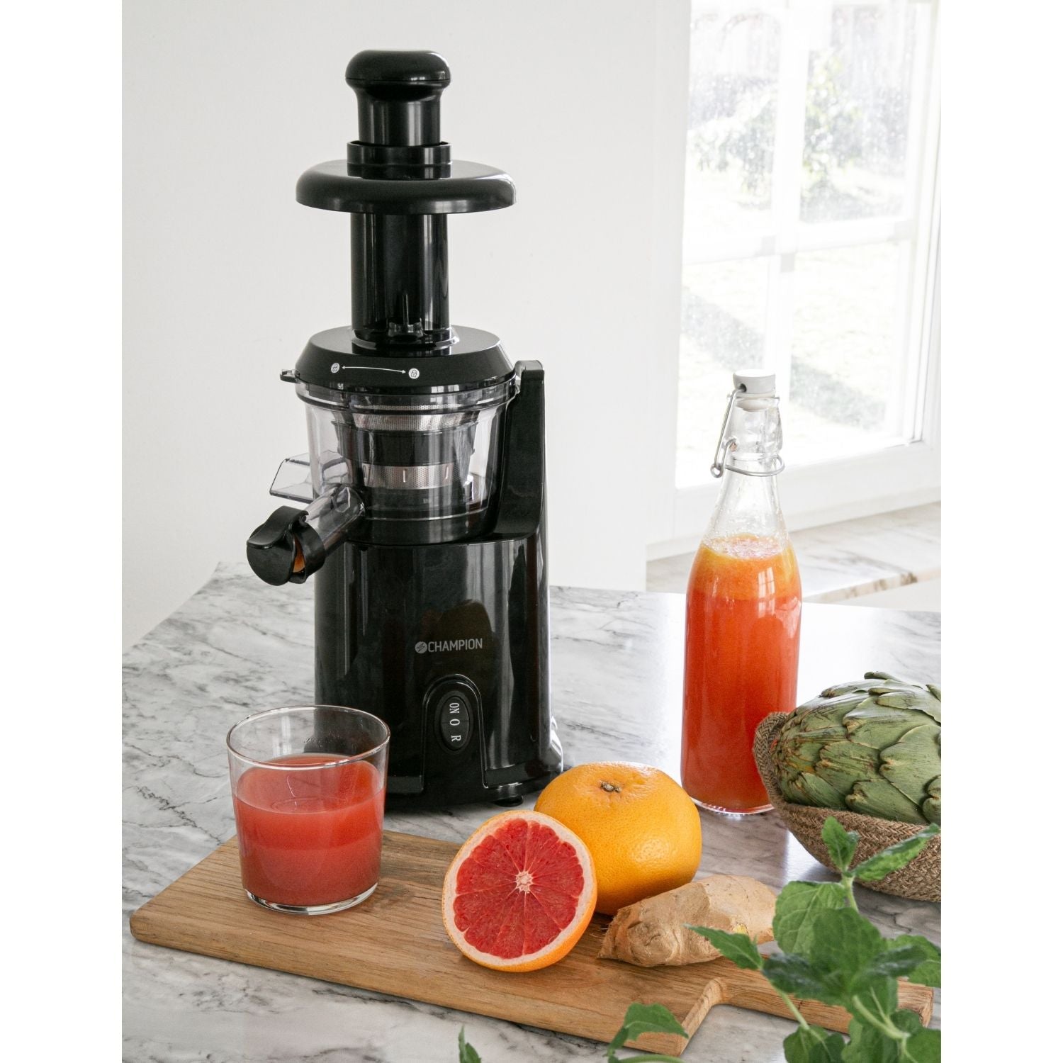 Champion Slowjuicer 1L 200W SJ510 Svart