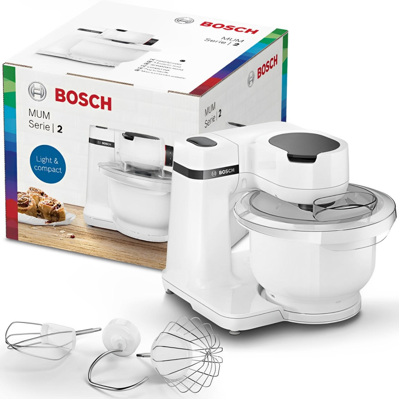 Bosch Köksmaskin MUMS2AW00 Serie 2 - 700w - Vit