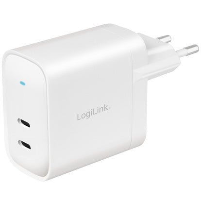 USB-laddare 2 x USB-C PD 40W GaN