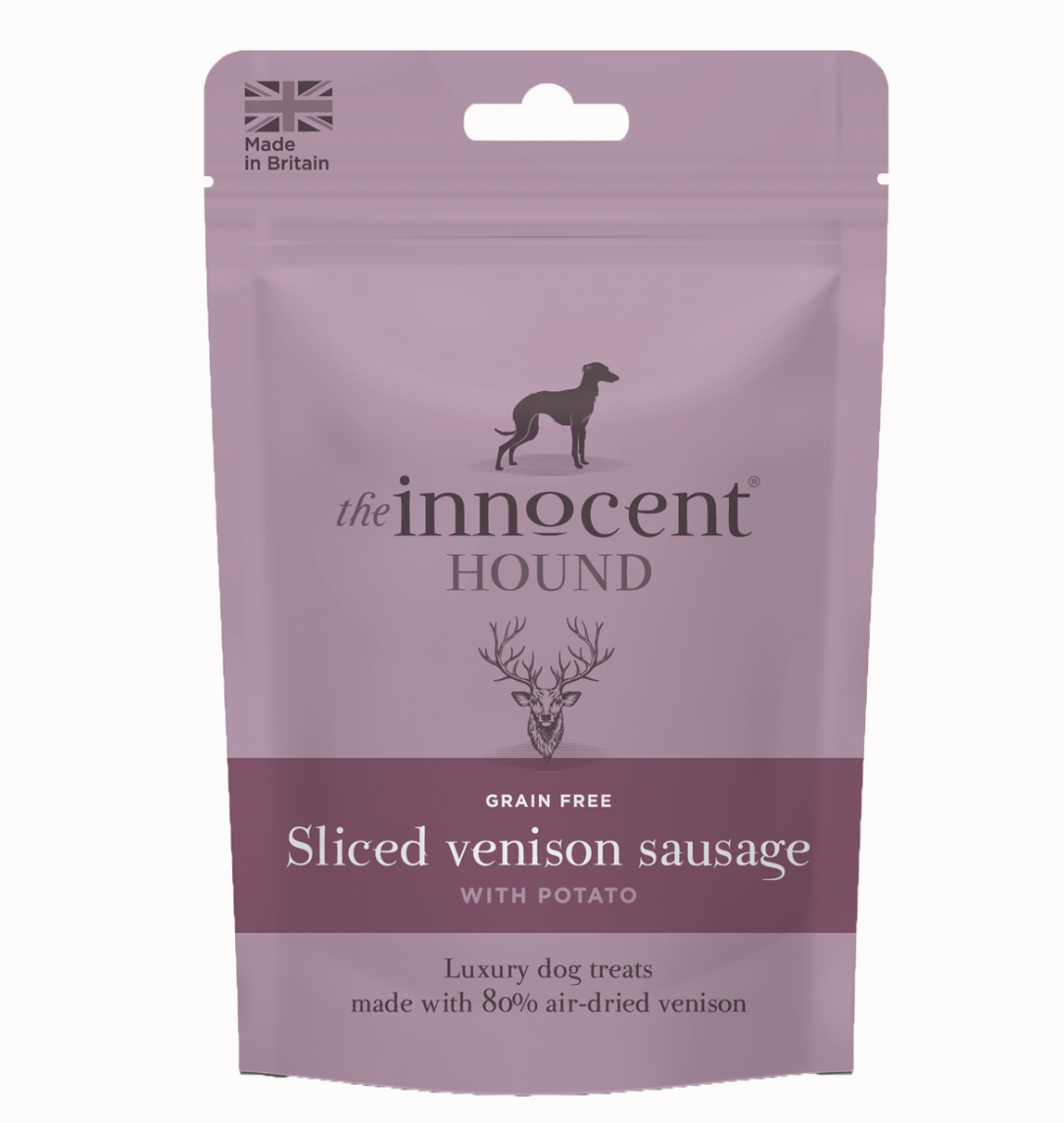 The Innocent Hound Sliced Venison Sausage 70G