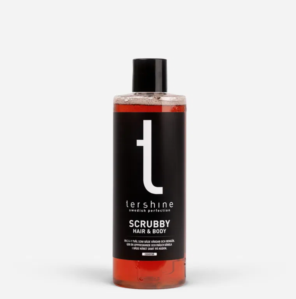 Scrubby Cederträ - Hårschampo & Duschtvål