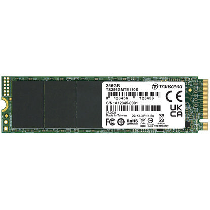 PCIe M.2 SSD Gen3 x4 NVMe 256Gb (R1600/W1000)