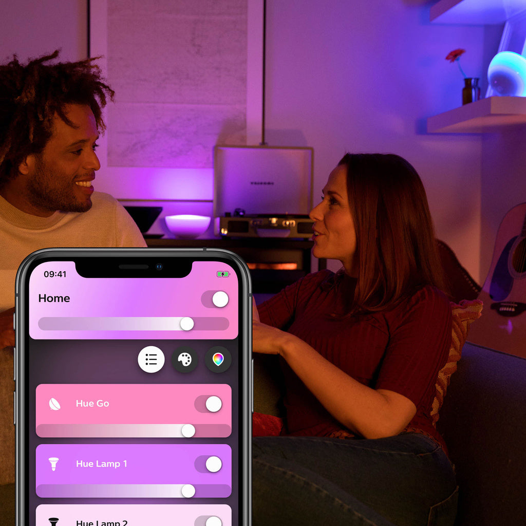 Philips hue Go Color Laddningsbar lampa