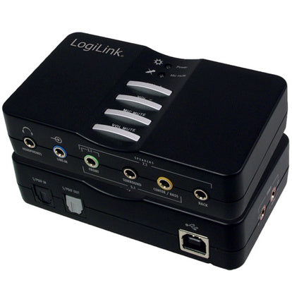 USB-ljudkort 7.1-kanals