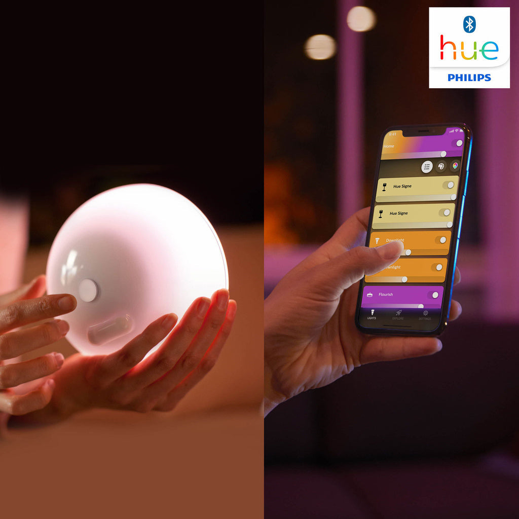 Philips hue Go Color Laddningsbar lampa