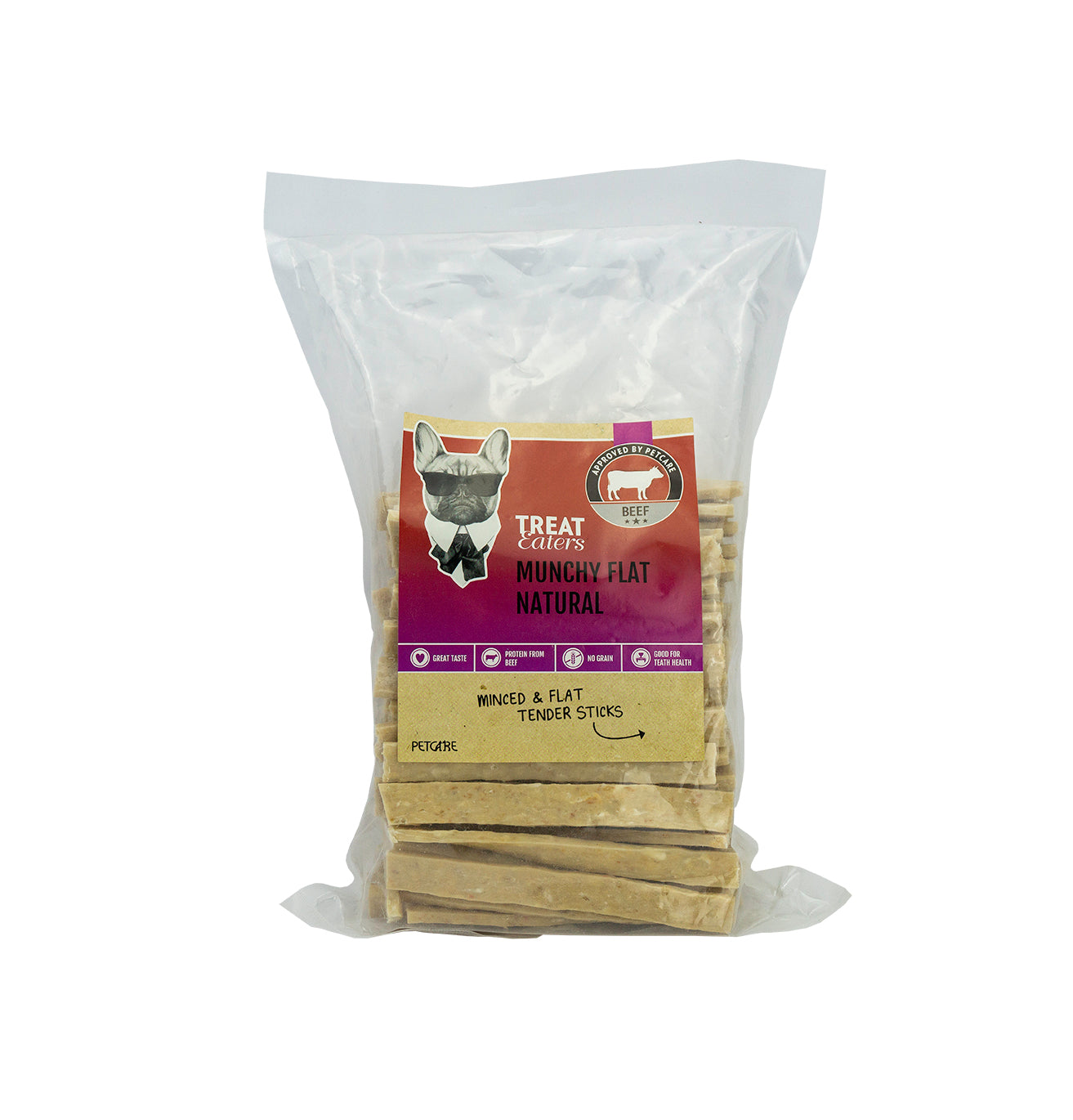 Treateaters Munchy Flat Natural, ca 100p, ca 700g