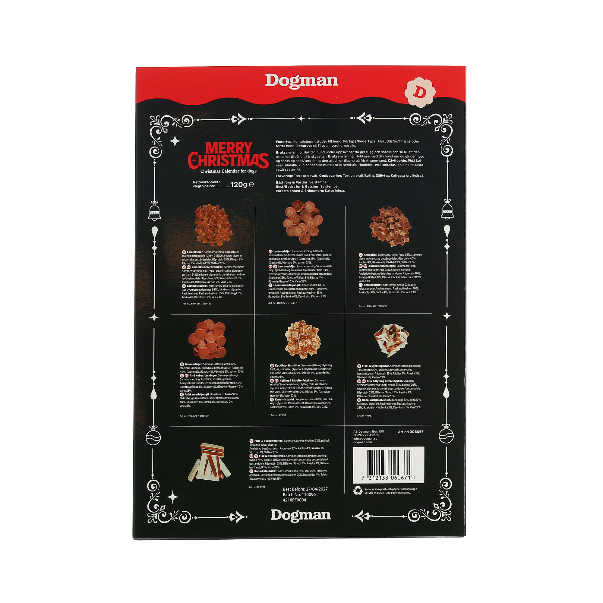 Adventskalender Hund 120g